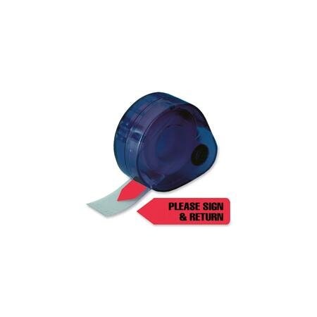 Redi-Tag Flag, SignnReturn, Red, 120PK 81344