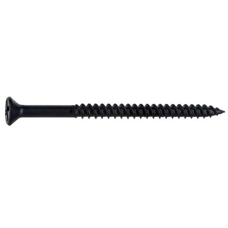 Midwest Fastener Sheet Metal Screw, Black Phosphate Steel M02633