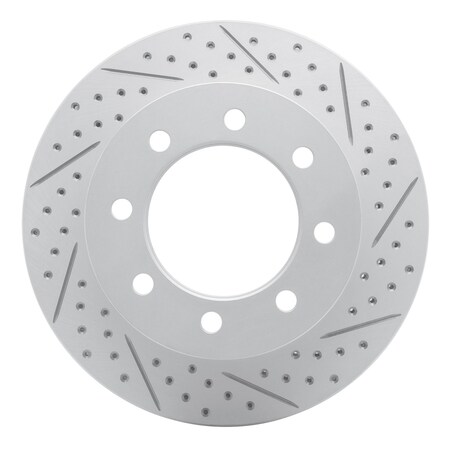 Dynamic Friction Co DFC Geoperformance Rotor - Drilled and Slotted 830-40102R