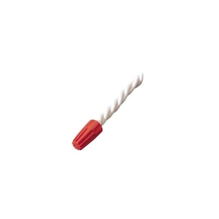 Ideal Twist On Wire Connector, 22 AWG to 14 AWG, 600 V, Standard Style, Orange, 100 PK 30-073