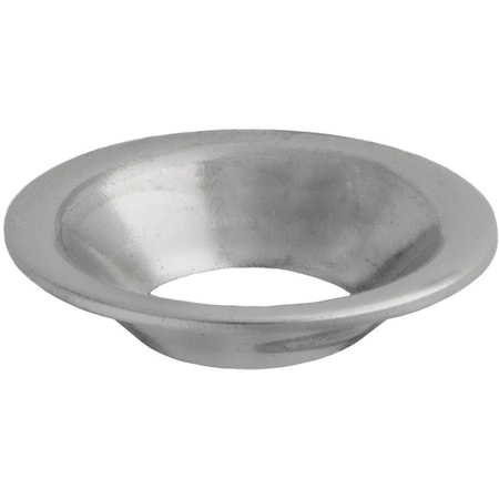 Auveco #10 Flush Type Finishing Washer Nickel, 1000PK 16016