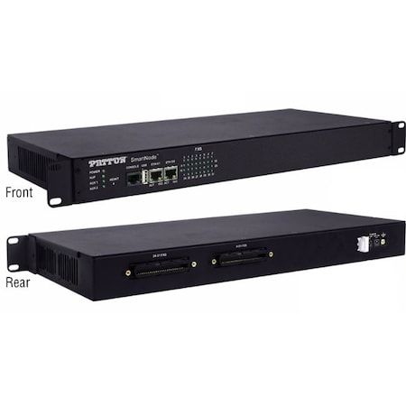 Patton SmartNode VoIP Gateway, 32 FXS on 2 x RJ21-50 Pin; 32 VoIP Calls,  SN4741/32JS32V/RJ21/EUI