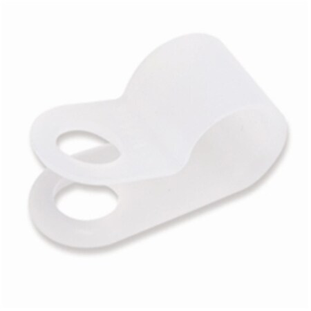 Pinpoint Cable Clamp, Nylon, 3/4 in Bundle Dia., Natural PI3008075