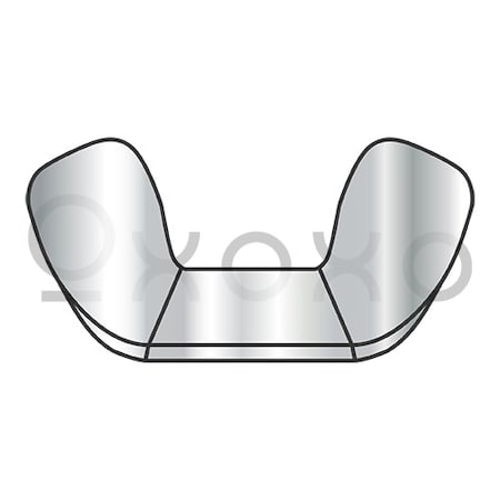 Oxoxo 10-24 Cold Forged Wing Nut 18 8 Stainless Steel, 500PK 145556