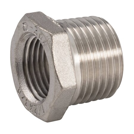 Proline Series Stainless Steel 304 1/2-in MIP x 3/8-in FIP Hex Bushing SF-828