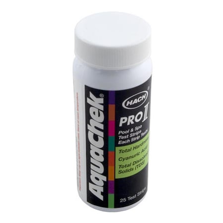 Hach AquaChek Pro Ii 4 In 1 Pool Or Spa Test Strip Kit 512084