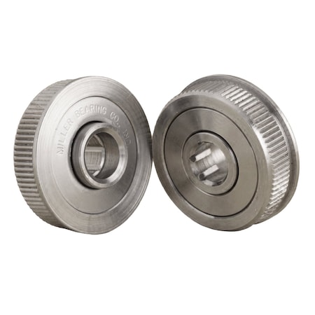 Miller Bearing Conveyor Bearing, Non-Flanged Semi-Precision Heavy Duty, Carbon Steel, 0.3125 in Bore Dia., Hex Bore FR-1775-8DS SS-G