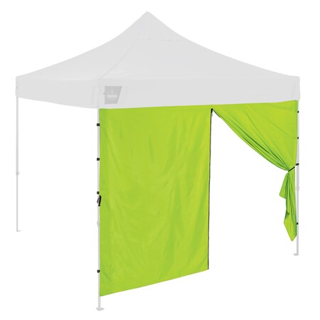 Ergodyne Lime Pop-Up Tent Zipper Door Sidewall - 10ft 6196