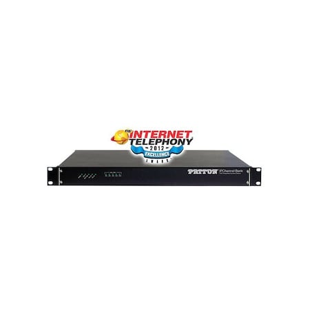 Patton SmartNode IpChannelBank 24 FXO VoIP GW-Router, 2x10/100bTX, H.323 SN4924/JO/RUI