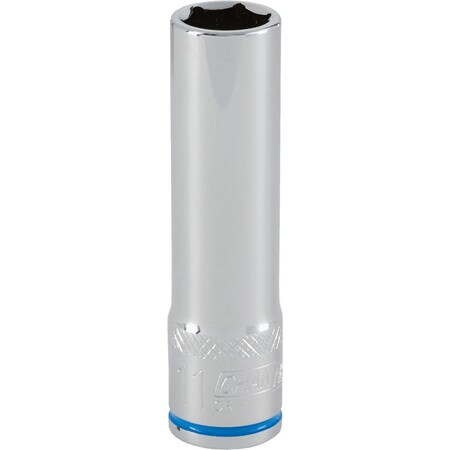 Channellock 3/8'' Drive 11 mm 6-Point Deep Metric Socket 389285