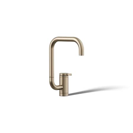 Kohler Components Single-handle bar sink faucet with two-function extended-reach spout 28290-BV