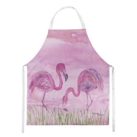 Carolines Treasures Flamingos Adult Apron SC2018APRON