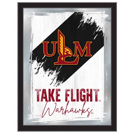 Holland Bar Stool Co University of Louisiana at Monroe 17inx22in Logo Wall Mirror MLogo