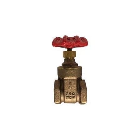 Midland Industries VALVE G 1IN FIP X FIP 200 PSI WOG BRS 940134