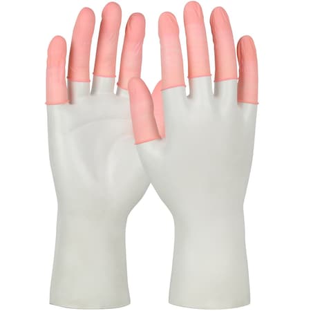 Qrp Single Use Static Dissipative Latex Finger Cots ISO 5 (Class 100), 14400PK 7JL