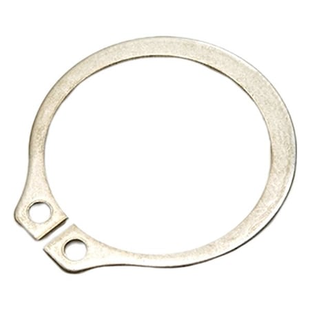 Rotor Clip External Retaining Ring, Stainless Steel Plain Finish, 27/32 in Shaft Dia, 5 PK SH-84SS