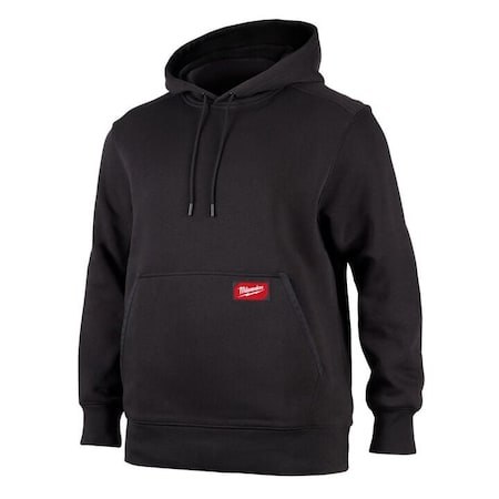 Milwaukee Hand Trucks L Banded Sleeve Men's Hooded Hoodie Black 351B-L