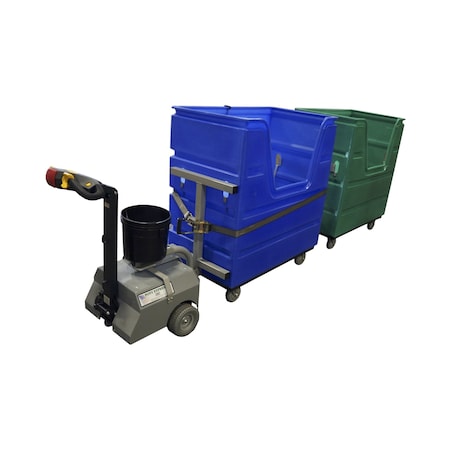 Electro Kinetic Technologies ELECTRIC POWERED TUGGER, LINEN AND LAUNDRY SYSTEM FOR TOWING 1 TO 5 BINS. TOTAL TOWING CAP 5000LBS 1065-LS