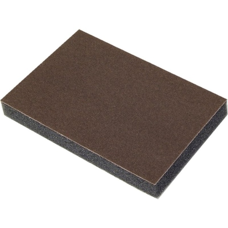Norton Co 0 Sanding Sponge, 4 in L, 3 in W, 60 Grit, Coarse 1110