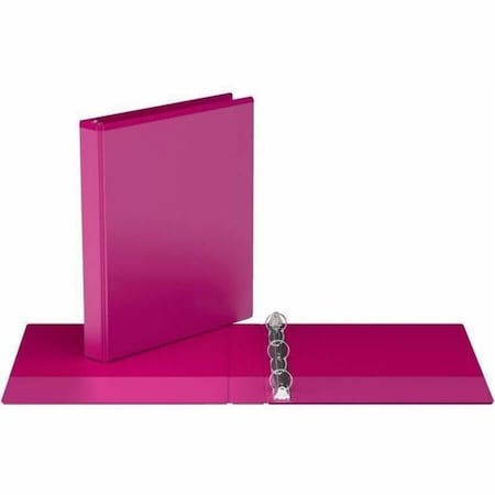 Davis Group Easyview Premium, Round Ring, Customizable, View Binder, (Pink, 1"), PK6 8411-43-06