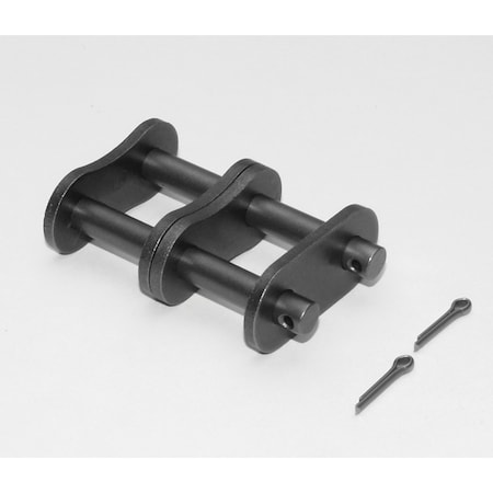 Senqcia 200-2CL Double Strand Cottd Connecting Link, 200-2 chain, 2.5P, 6.25 OAW, .781 Pin S-200-2CL