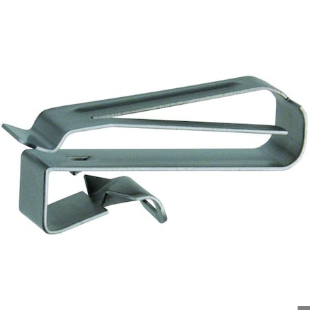 Heyco Cable Clip, 410 Stainless Steel, 0.30 in Bundle Dia., 1.34 in L, 2000 PK S6483