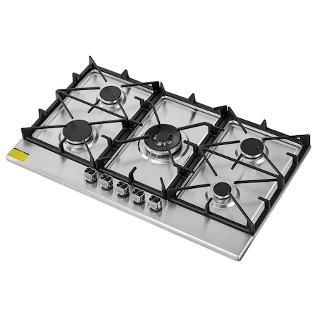 Vevor Gas Cooktop 30 inch 4 Burners Built-in Gas Stove Top LPG/NG Convertible LGC3001