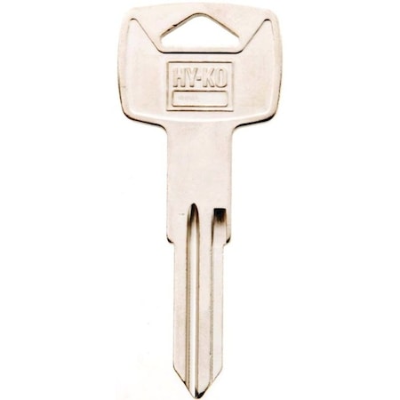 Hy-Ko Key Blank, Brass, Nickel 11010B61