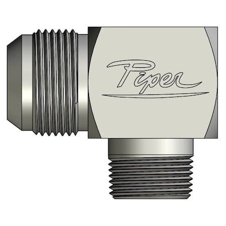 Piper 1-1/2in. Male JIC X 1in. Male Pipe, 90 Degree Elbow 0190-24-16