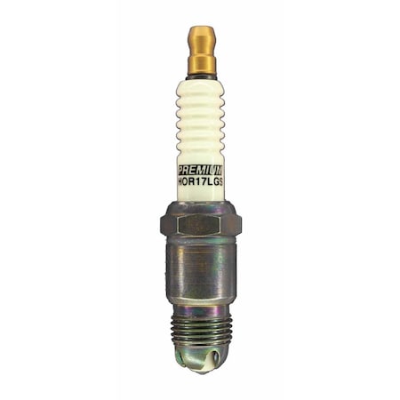Brisk Premium Racing Spark Plug with Tapered Seat, 14 mm Thread - 12.7 mm Reach BSKHOR17LGS