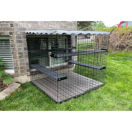 K9 Kennel Store 48in X 48in X 46in Outdoor Catio Enclosures 48X48X46-OCE