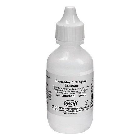 Hach Reagent Solution, 50 mL, Bottle 2964926