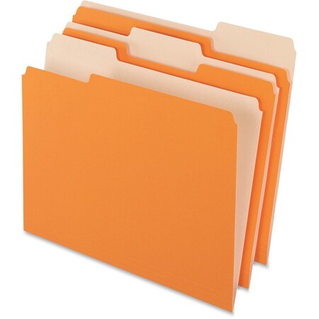 Pendaflex FOLDER, FILE, LTR, 1/3, OR/LTOR, 100PK 15213ORA