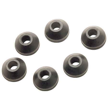 Do It Best 1/2'' Black Beveled Faucet Washer, 6 Ct. DIB805-50
