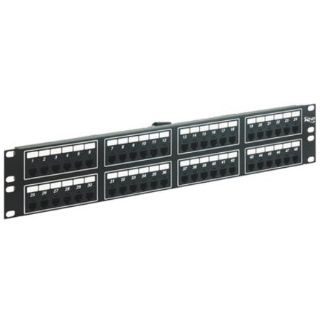Icc Patch Panel- Female Telco- 48-Port 8P2C- 2 RMS ICMPP48TF2
