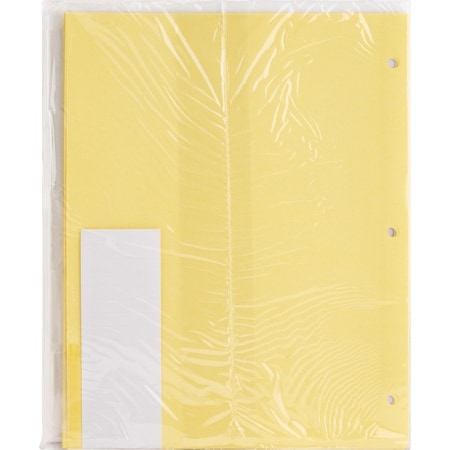 Business Source Index Tabs, Paper, Clear, PK50 BSN20068BX