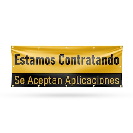 Signmission Estamos Tantratando, 48 Inch x 120 Inch, Vinyl Banner B-120-30564