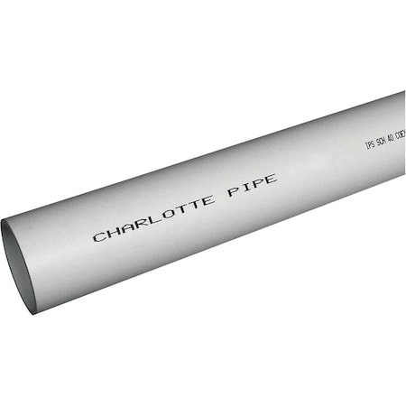 Charlotte Pipe And Foundry 4''x5 ' Schedule 40 PVC-DWV Cellular Core Pipe PVC 04400  1000HC