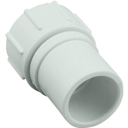 Orbit Pipe Adapter, 12 x 34 in, Slip x GHT, PVC, 80 psi Pressure 10118H