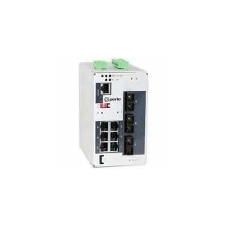Perle Systems IDS409F3C2MD2SD40 6PORT MANAGED SWITCH GE RJ FE SC 2XMM SM40KM CTMP 07013590