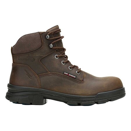 Wolverine Men's 6-Inch Work Boot, Brown, W241097 W241097