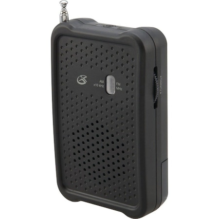 Gpx AM/FM Radio & Stereo Earbud Headphones - R055B - Wireless - Headphone - 2 x AAA - Portable R055B