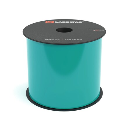 Labeltac LabelTac 4 and Pro Model High Performance 10-Year Vinyl Supply 4in x 150ft, Teal LT423HP