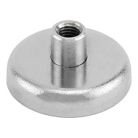Zoro Select Rare Earth Magnet, Steel NACF165