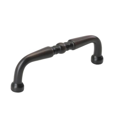 Amerock Everyday Heritage 3 inch (76mm) Center-to-Center Oil-Rubbed Bronze Cabinet Pull, 10PK 10VMP53006ORB