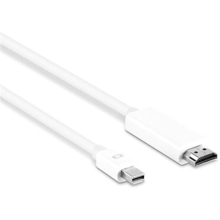 Axiom Mini Displayport Male To Hdmi Male Adapter Cable 6Ft MDPMHDMIM06-AX