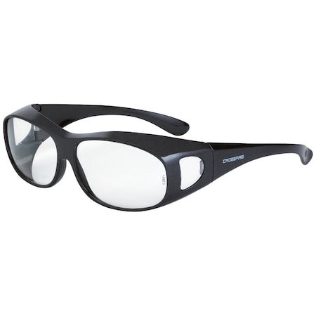 Crossfire OG3, Safety Glasses, Anti-Scratch, Clear Lens, Frameless 3114