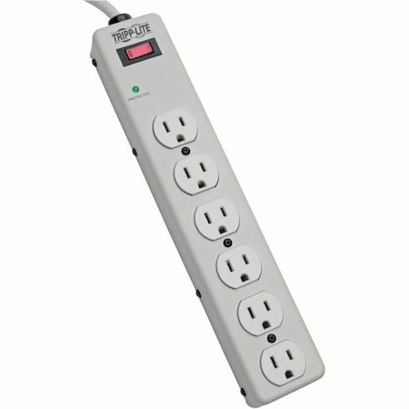 Eaton Tripp Lite Series Protect It 6-Outlet Surge Protector, 6 ft. 1.83 m cord, 1340 Joules, TLM606HJ