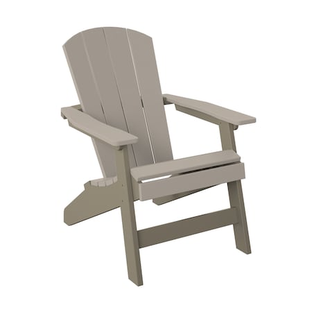 Polybird STATIONARY ADIRONDACK.     SAND AND WEATHERWOOD POLYBIRD P1