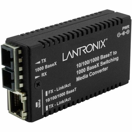 Transition Networks Mini 10/100/1000BT -1000BX Switch, SC MM, 3.3V M/GE-PSW-SX-01-EU